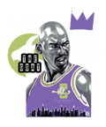 Air Jordan 4 “Canyon Purple” Black T-Shirt (The Goat)