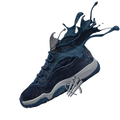 Air Jordan 11 WMNS “Midnight Navy” White T-Shirt (SPLASH SHOE)