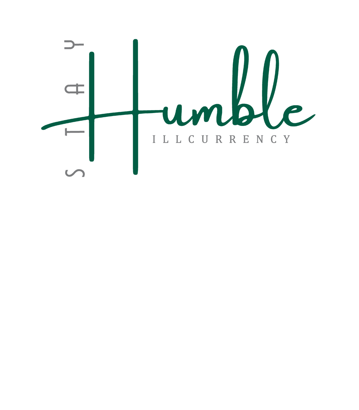 Air Jordan 1 High OG “Gorge Green” White T-Shirt (Stay Humble)