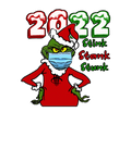 CHRISTMAS UGLY SWEATERS Black T-Shirt (Stink Stank Stunk) product image 1