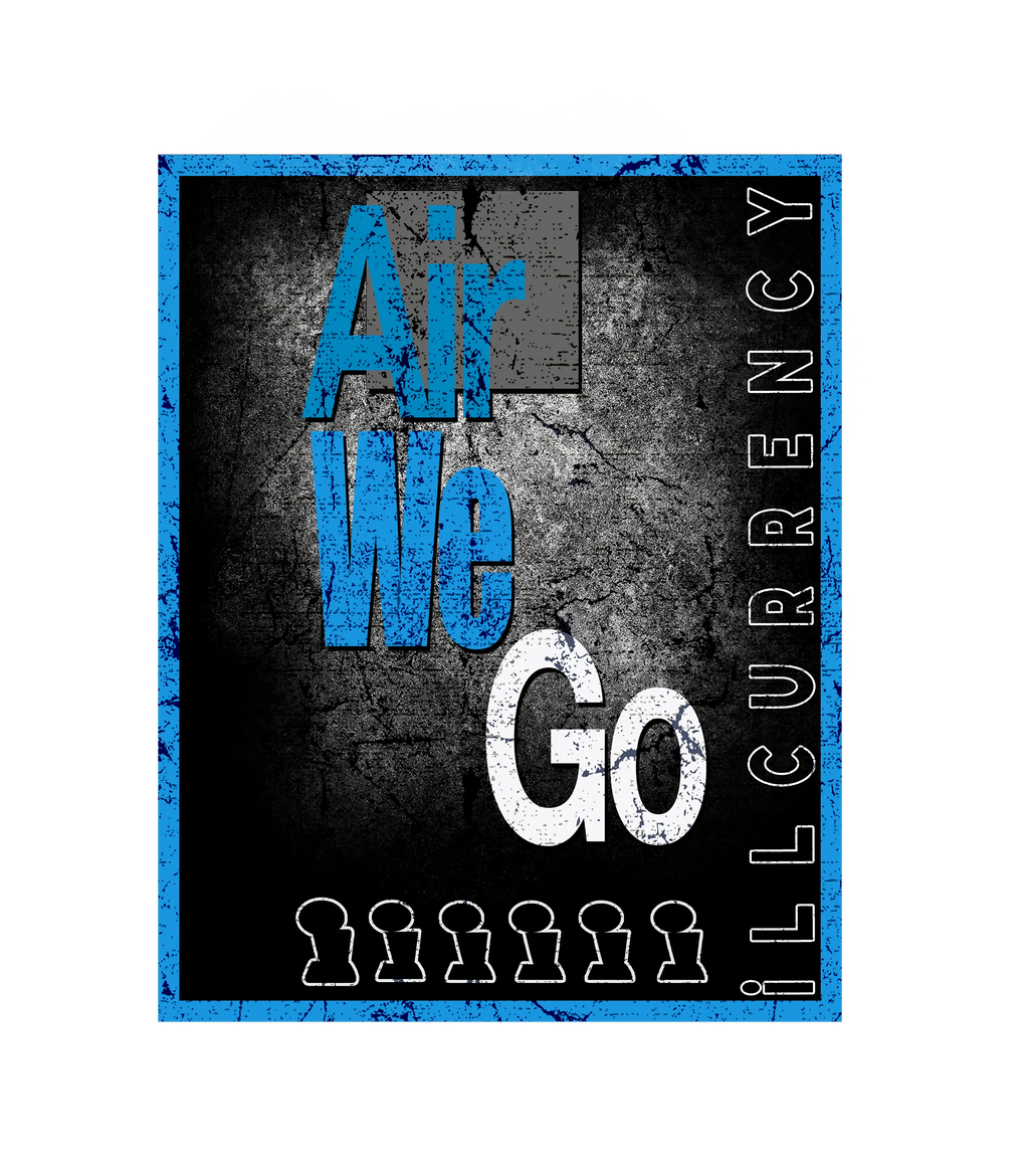 Air Jordan 13 “Black UNC” Black T-Shirt (AIR WE GO)