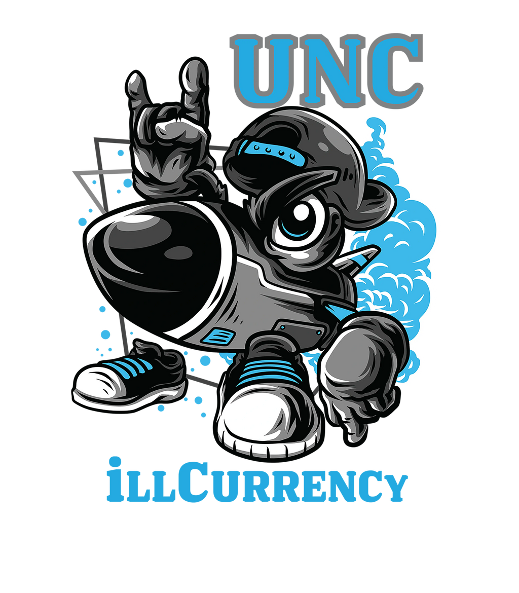 Air Jordan 13 “Black UNC” Carolina Blue T-Shirt (ROCKET MAN)