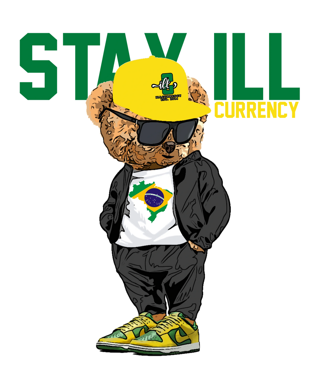 Nike Dunk Low “Reverse Brazil” White T-Shirt (Stay ill Bear)