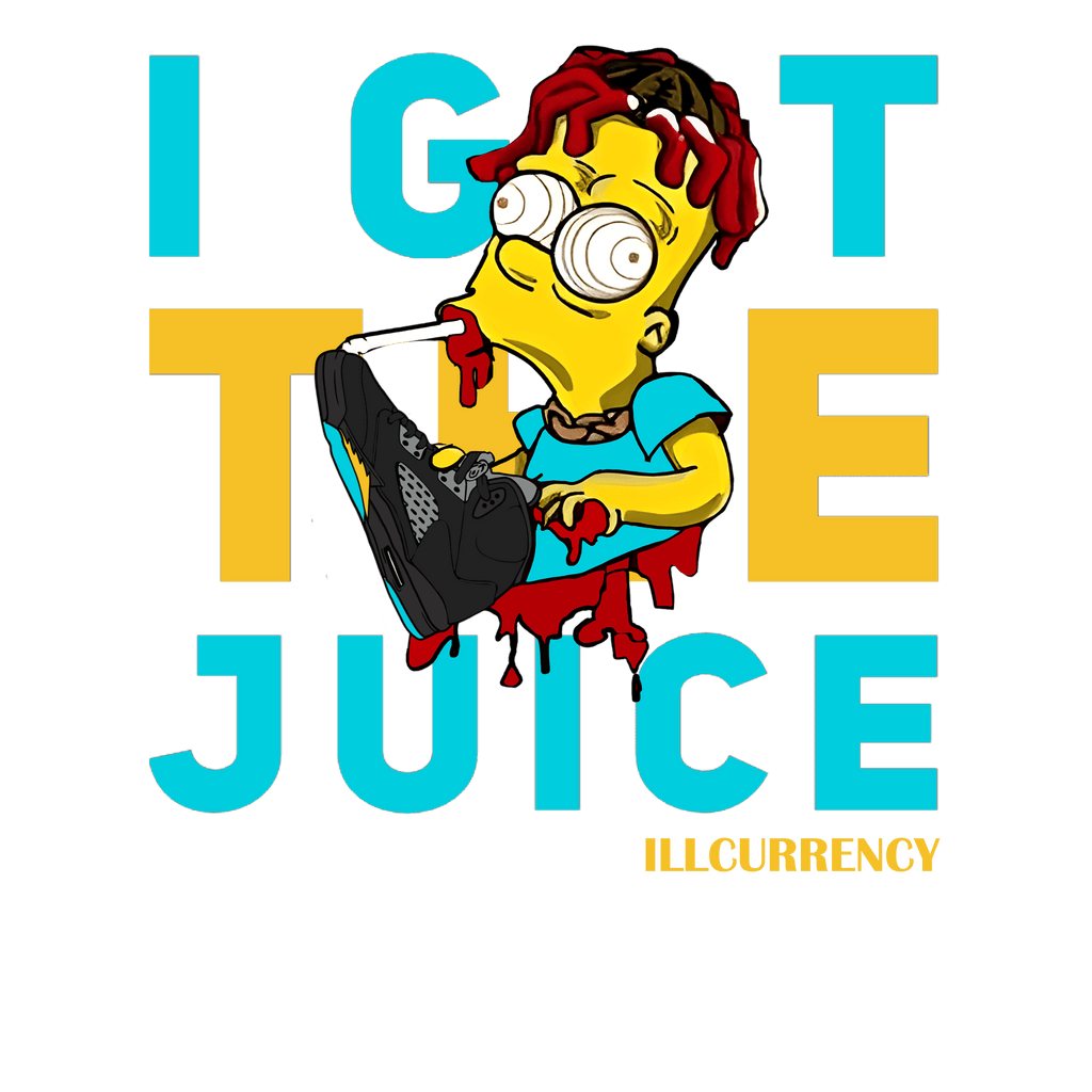Air Jordan 5 Aqua - Black T-Shirt (I GOT THE JUICE)