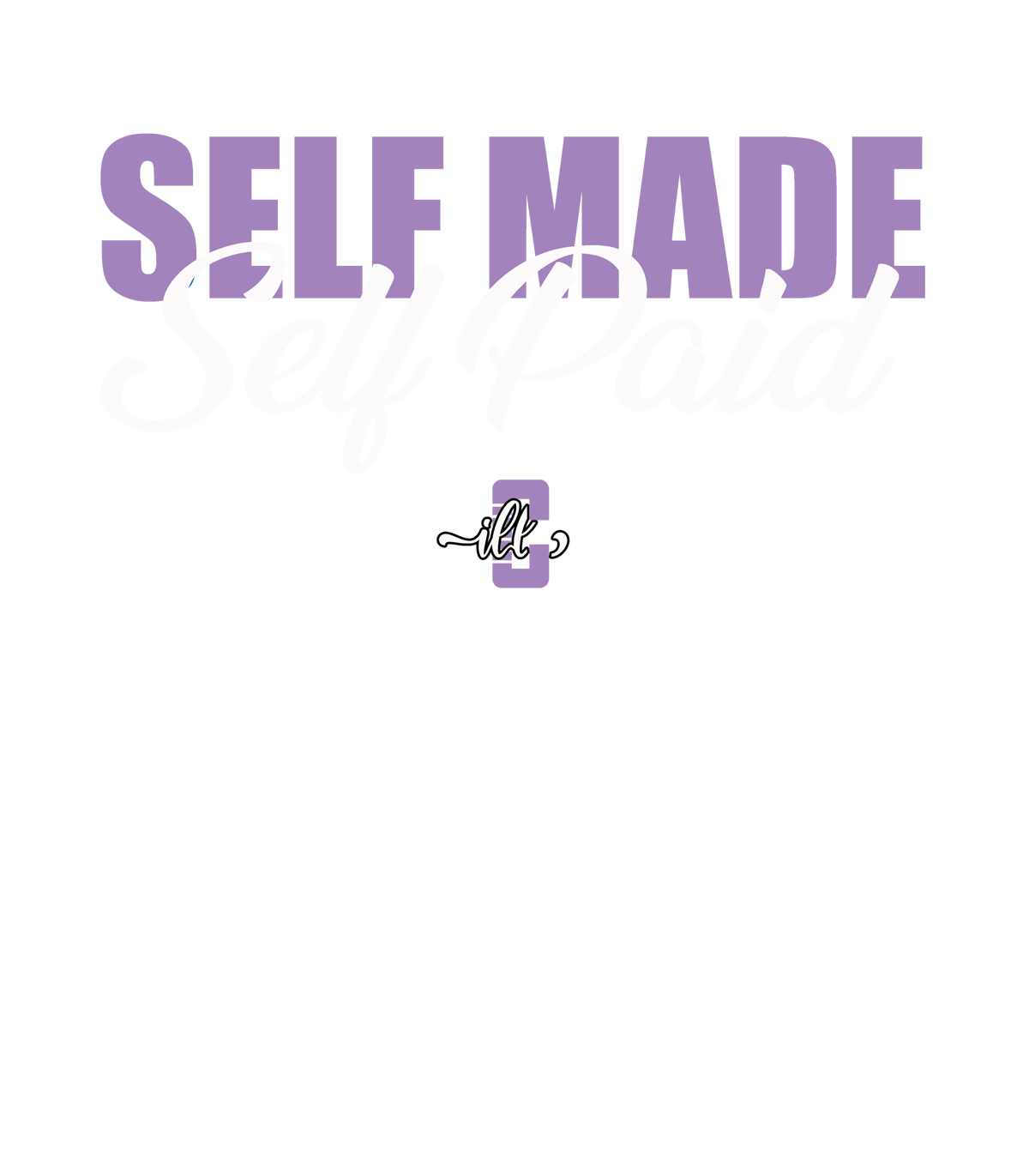 Air Jordan 7 GS “Barely Grape” Black T-Shirt (Self Made Self Paid)