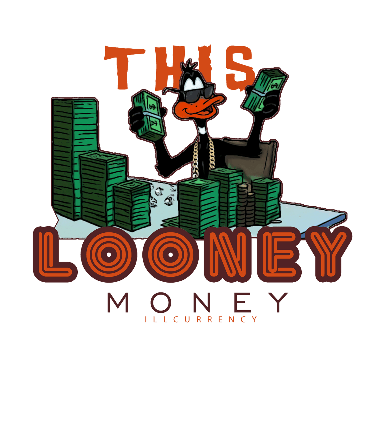 Air Jordan 3 GS “Mars Stone” White T-Shirt (Looney money)