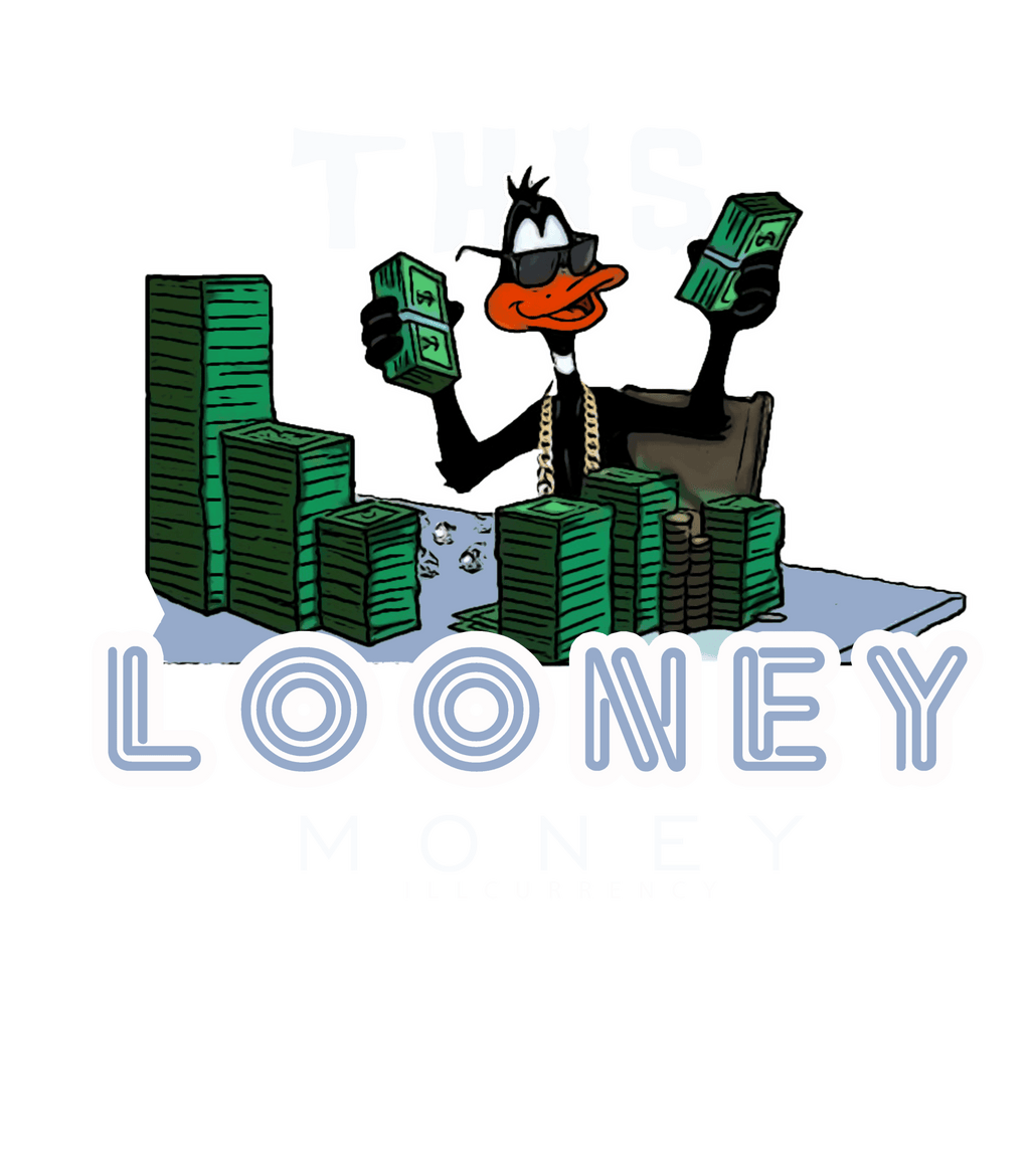Air Jordan 6 “Cool Grey” Grey T-Shirt (Looney Money)
