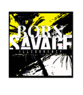 Air Jordan 1 High 85 Black White - Black T-Shirt (BORN SAVAGE)