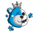 Air Jordan 5 “UNC” | illcurrency Black T-Shirt (HALF KING BEAR)