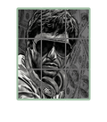 Air Jordan 4 Seafoam aka “Oil Green” - Black T-Shirt (PACINO)