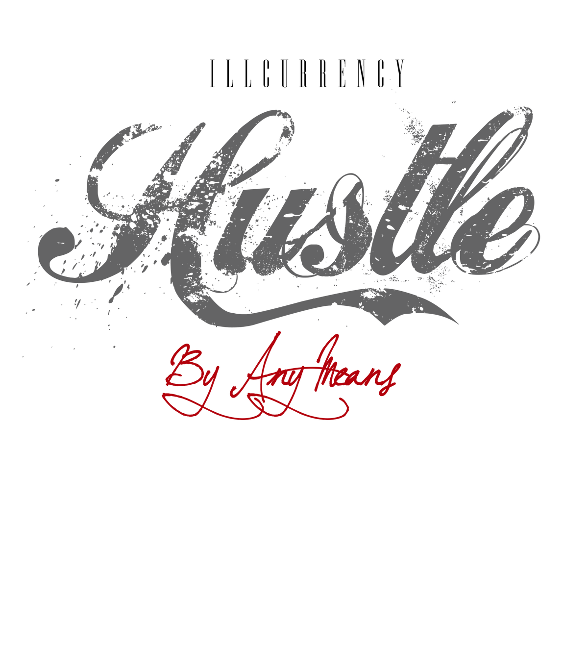 Air Jordan 3 White Cement Reimagined - White T-Shirt (Hustle By Any Means)