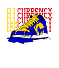 Air Jordan 1 High OG WMNS “Reverse Laney” Royal Blue T-Shirt (Melted Kicks)