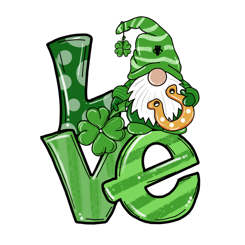 St. Pattys Collection Black T-Shirt (Love St. Patty) product image 1