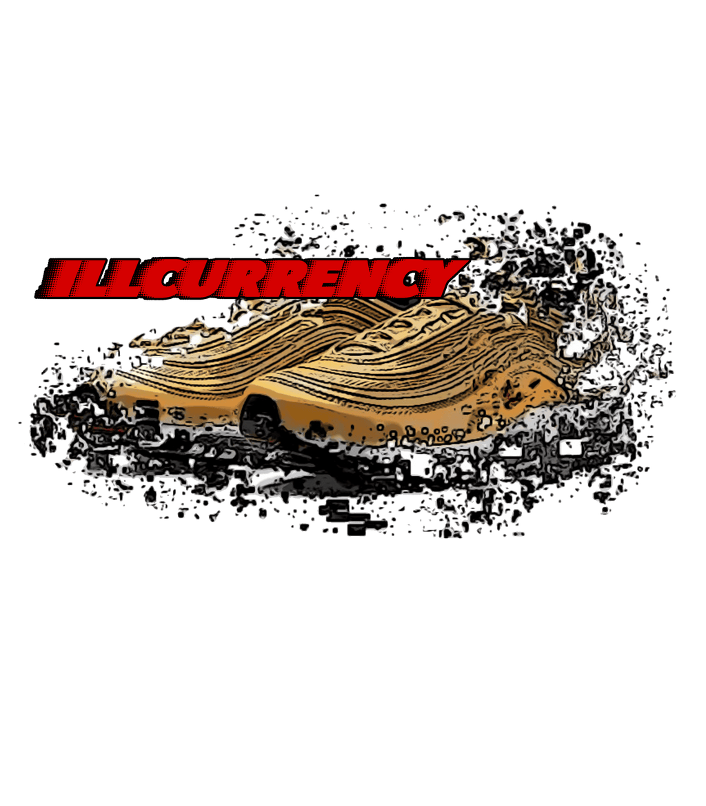 Nike Air Max 97 "Metallic Gold" | illcurrency Black T-Shirt (Shattered Kicks)