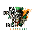 St. Pattys Collection White T-Shirt (Eat drink) product image 1