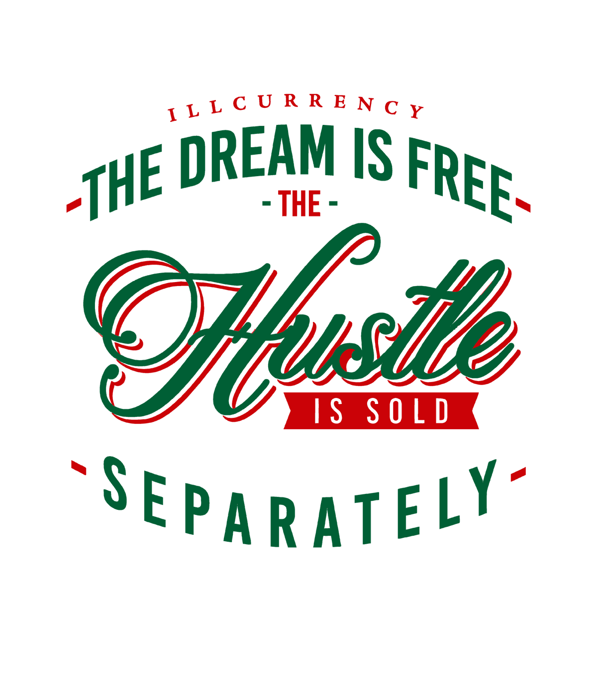 Nike SB x Air Jordan 4 “Pine Green” | illcurrency White T-Shirt (The dream is free)