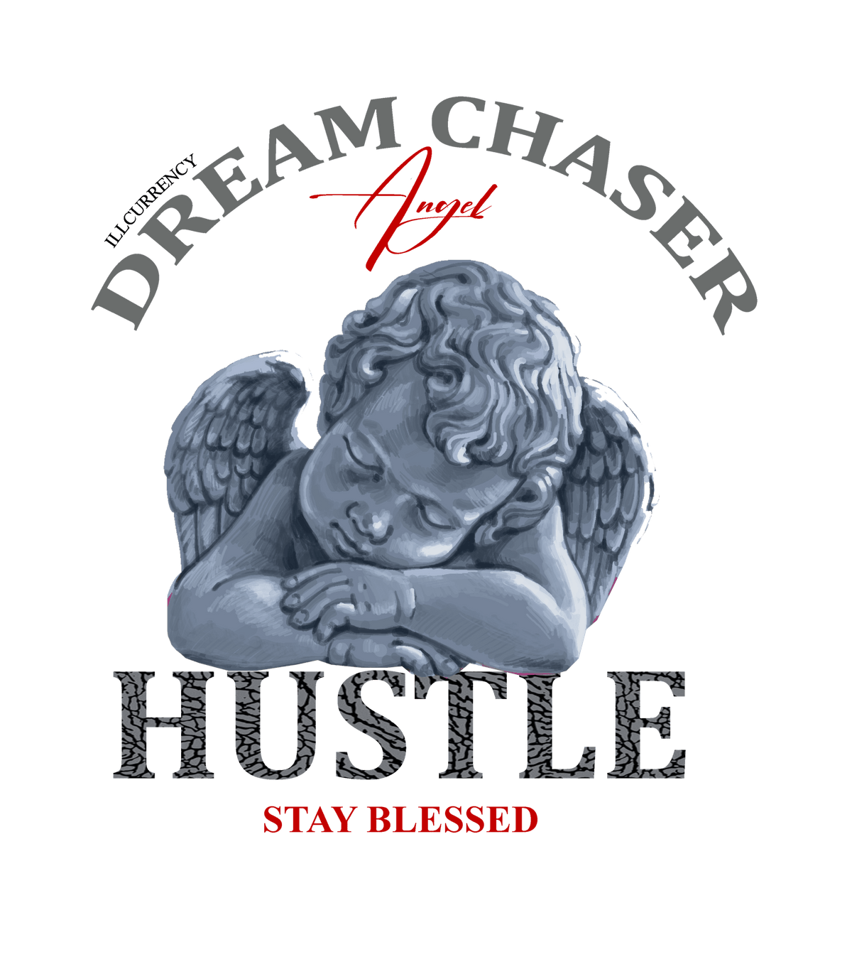 Air Jordan 3 “White Cement Reimagined” | illcurrency White T-Shirt (Dream Chaser Angel)