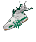 Nike SB x Air Jordan 4 “Pine Green” | illcurrency White T-Shirt (SPLASH)