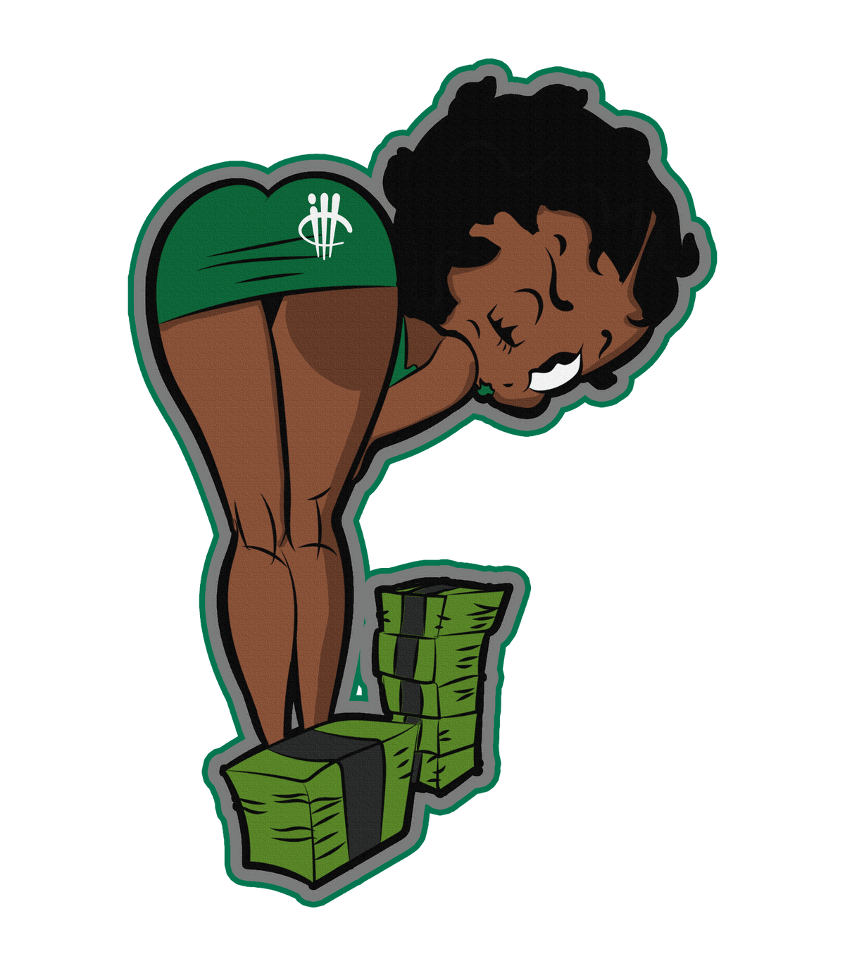 Nike SB x Air Jordan 4 “Pine Green” | illcurrency White T-Shirt (BOO)