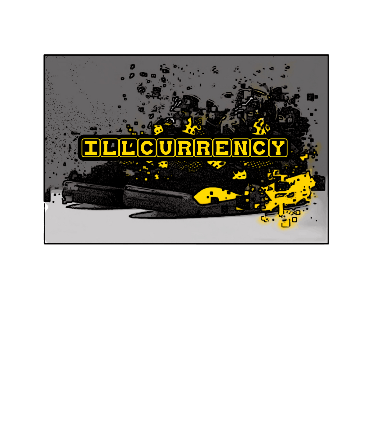 Air Jordan 4 "Thunder"| Illcurrency Black T-Shirt (Shattered Kicks)