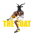 Air Jordan 4 "Thunder"| Illcurrency Black T-Shirt (The Goat)