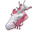 Air Jordan 5 Low “White/Desert Berry”I ILLCURRENCY Black T-Shirt (SPLASH)