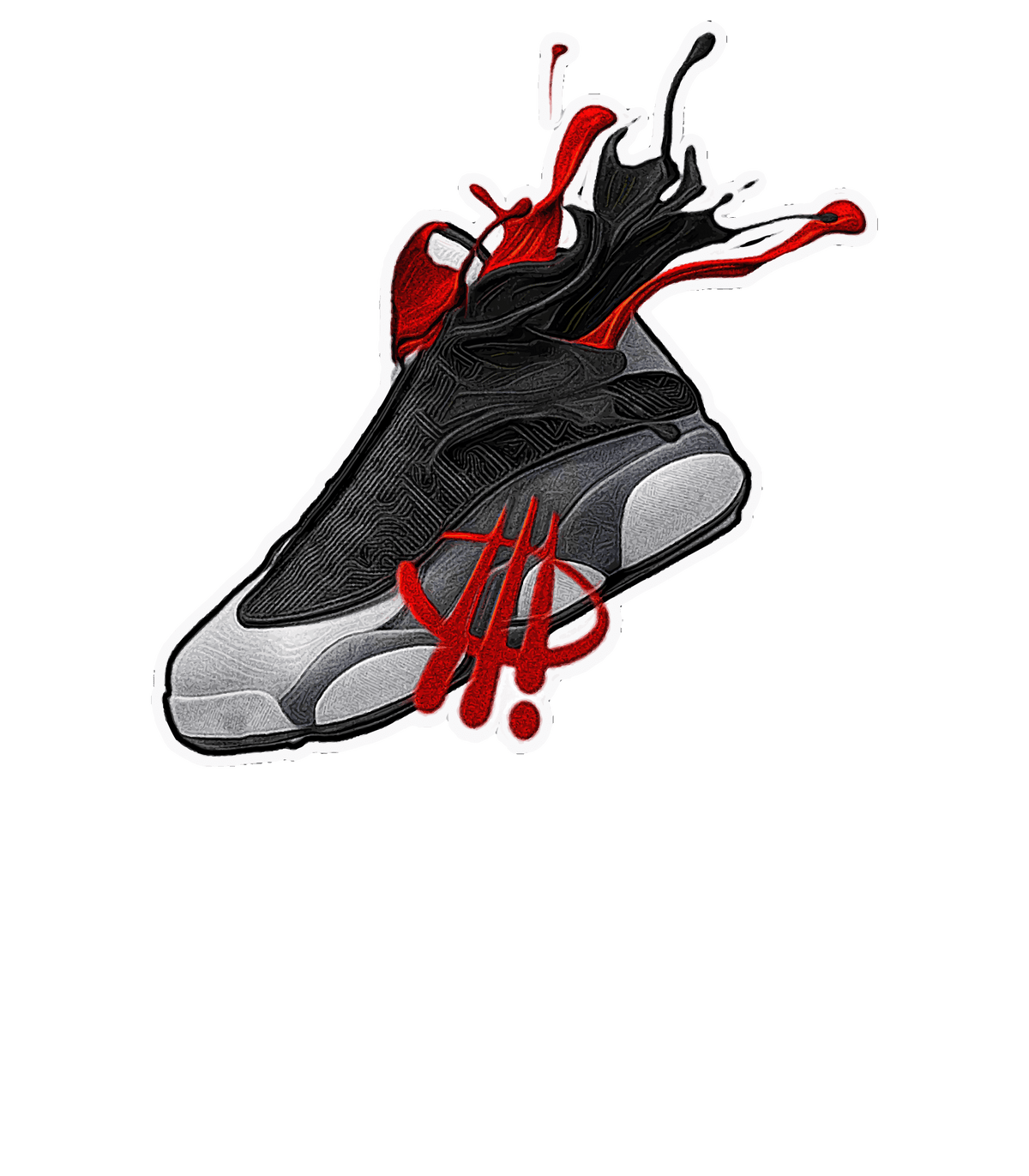 Air Jordan 13 Retro “Black Flint”| ILLCURRENCY Black T-Shirt (SPLASH)