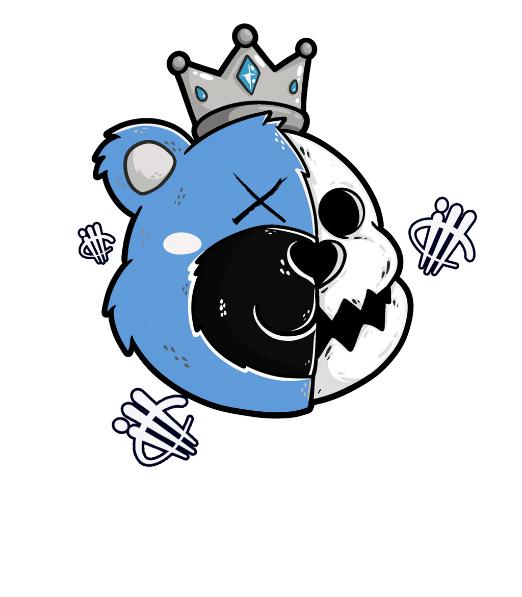 AIR JORDAN 1 HIGH OG “UNIVERSITY BLUE”| ILLCURRENCY Black T-Shirt (HALF KING BEAR)
