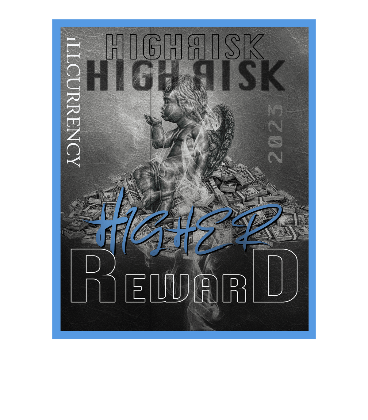 AIR JORDAN 1 HIGH OG “UNIVERSITY BLUE”| ILLCURRENCY White T-Shirt (HIGHER REWARD)