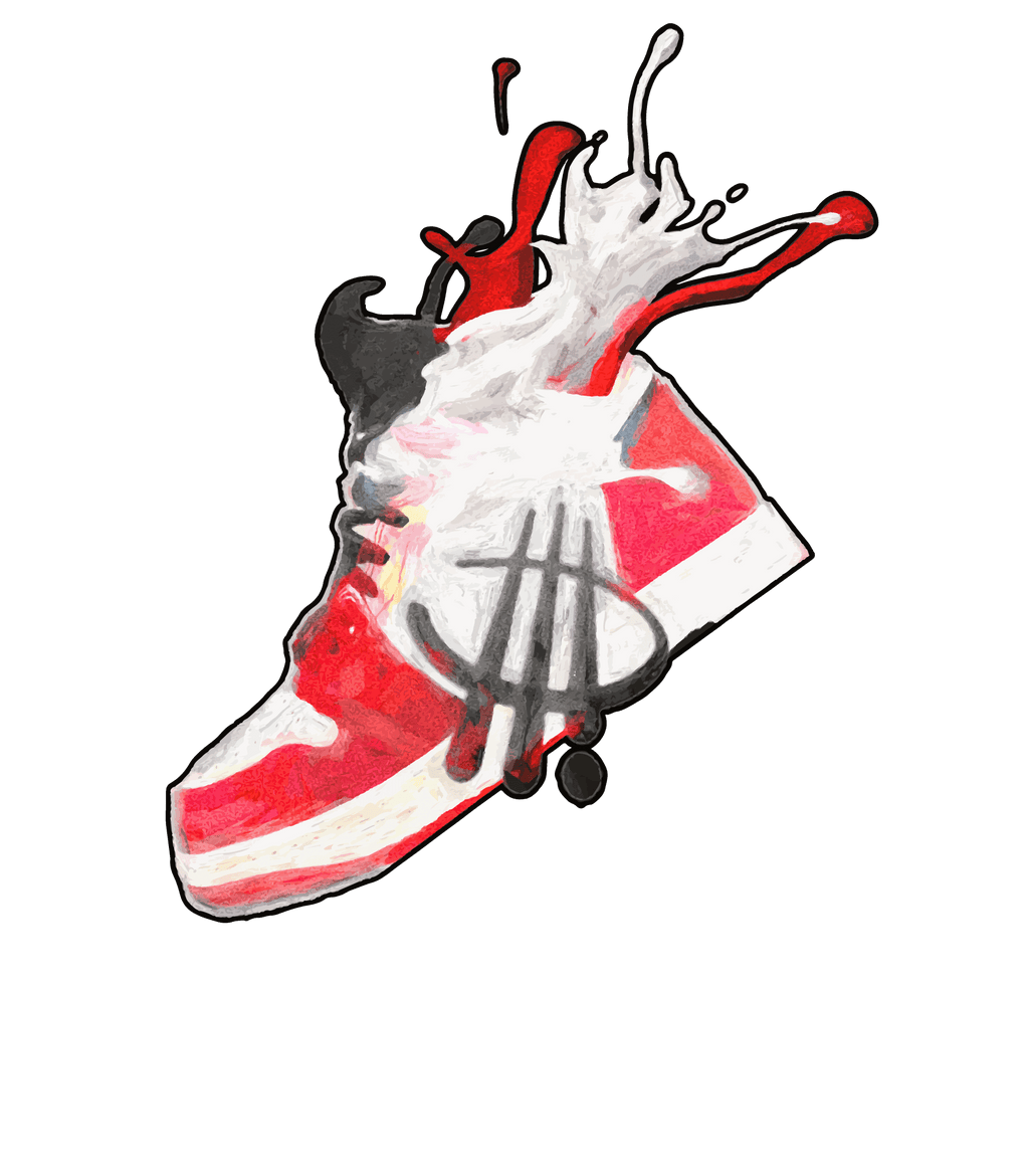 Air Jordan 1 High OG “Spider-Man: Across the Spider-Verse” | ILLCURRENCY Black T-Shirt (SPLASH)