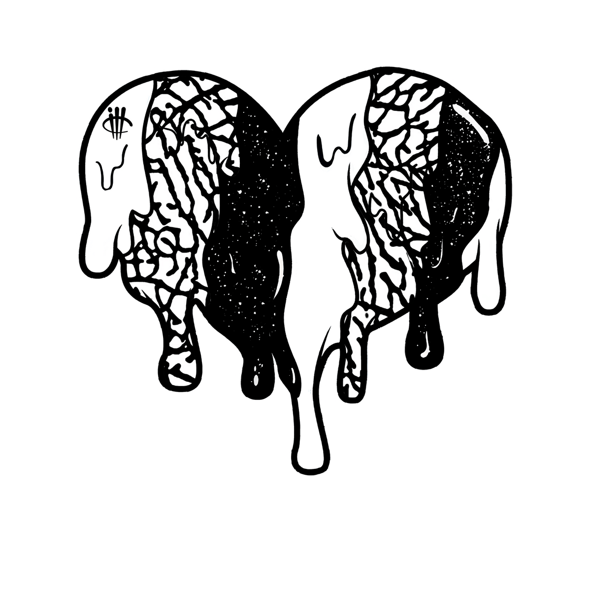 Air Jordan 1 High OG “Elephant” | illcurrency Black T-Shirt (Heart)