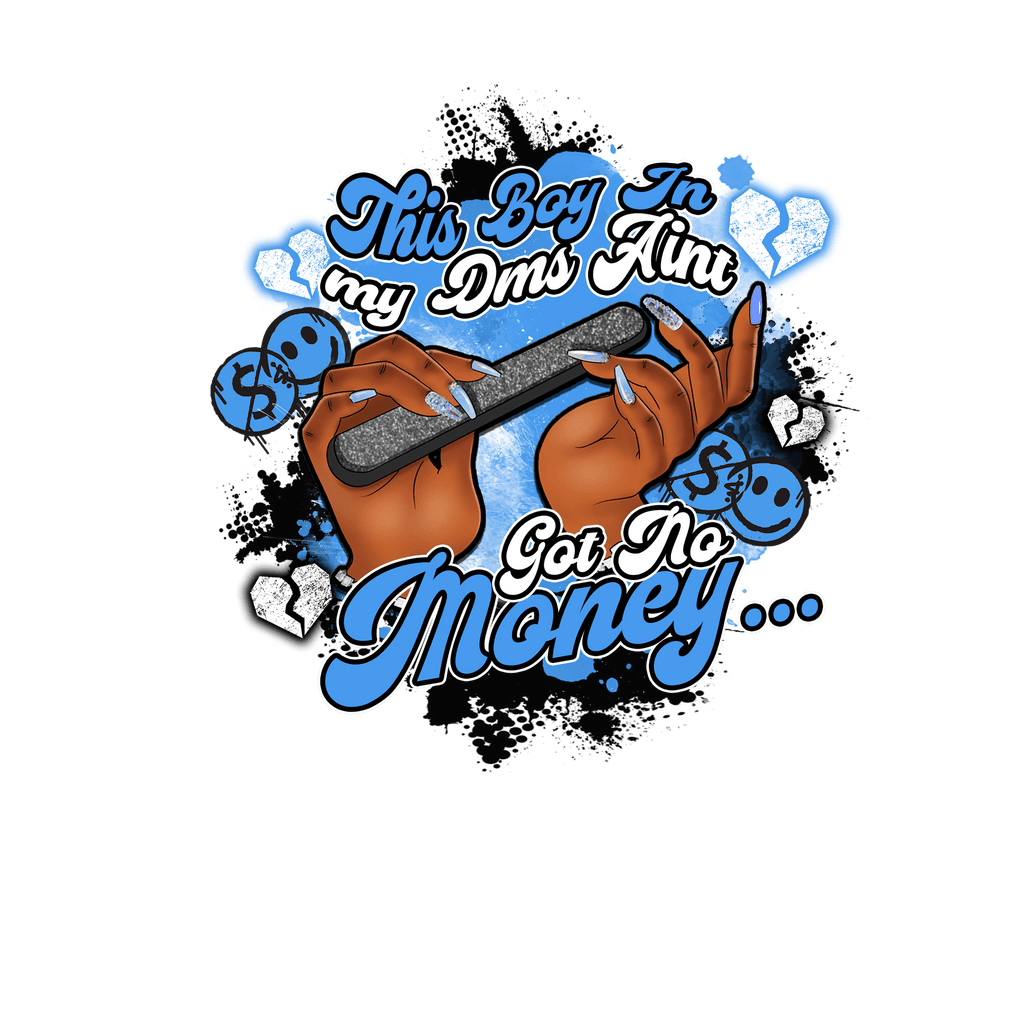 AIR JORDAN 1 HIGH OG “UNIVERSITY BLUE”| ILLCURRENCY Black T-Shirt (said i'm pretty)