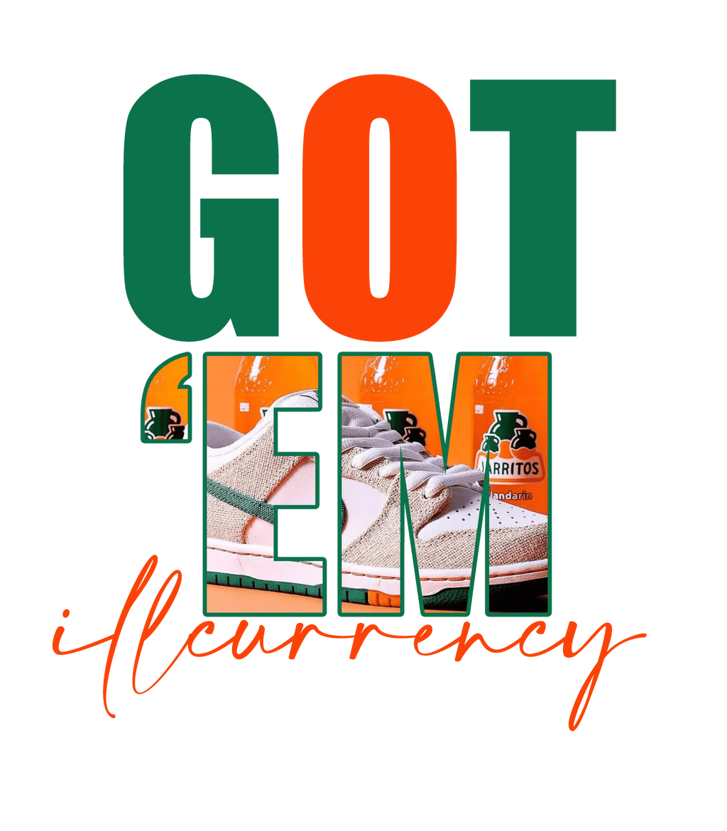 Jarritos x Nike SB Dunk Low | illcurrency White T-Shirt product image 1