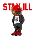 Air Jordan 6 “Toro Bravo” | illcurrency Black T-Shirt (Stay ill Bear)