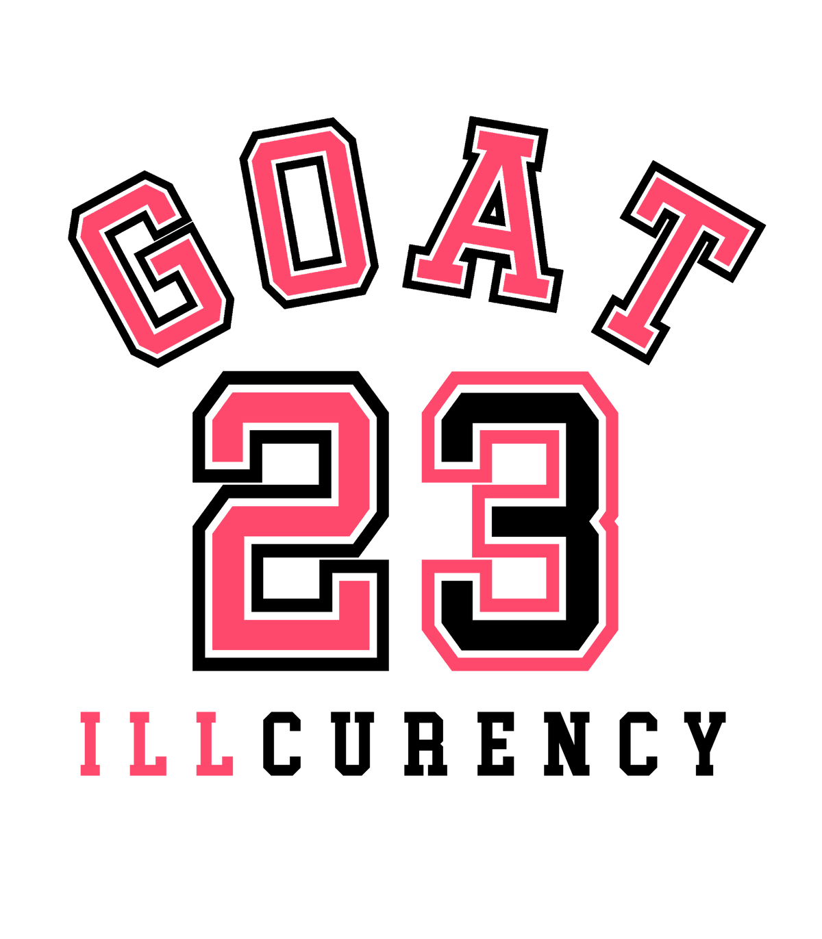 Air Jordan 7 White Infrared - White T-Shirt (GOAT 23)
