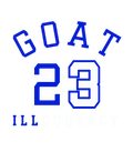 Air Jordan 2 Low Varsity Royal - Black T-Shirt (GOAT 23)