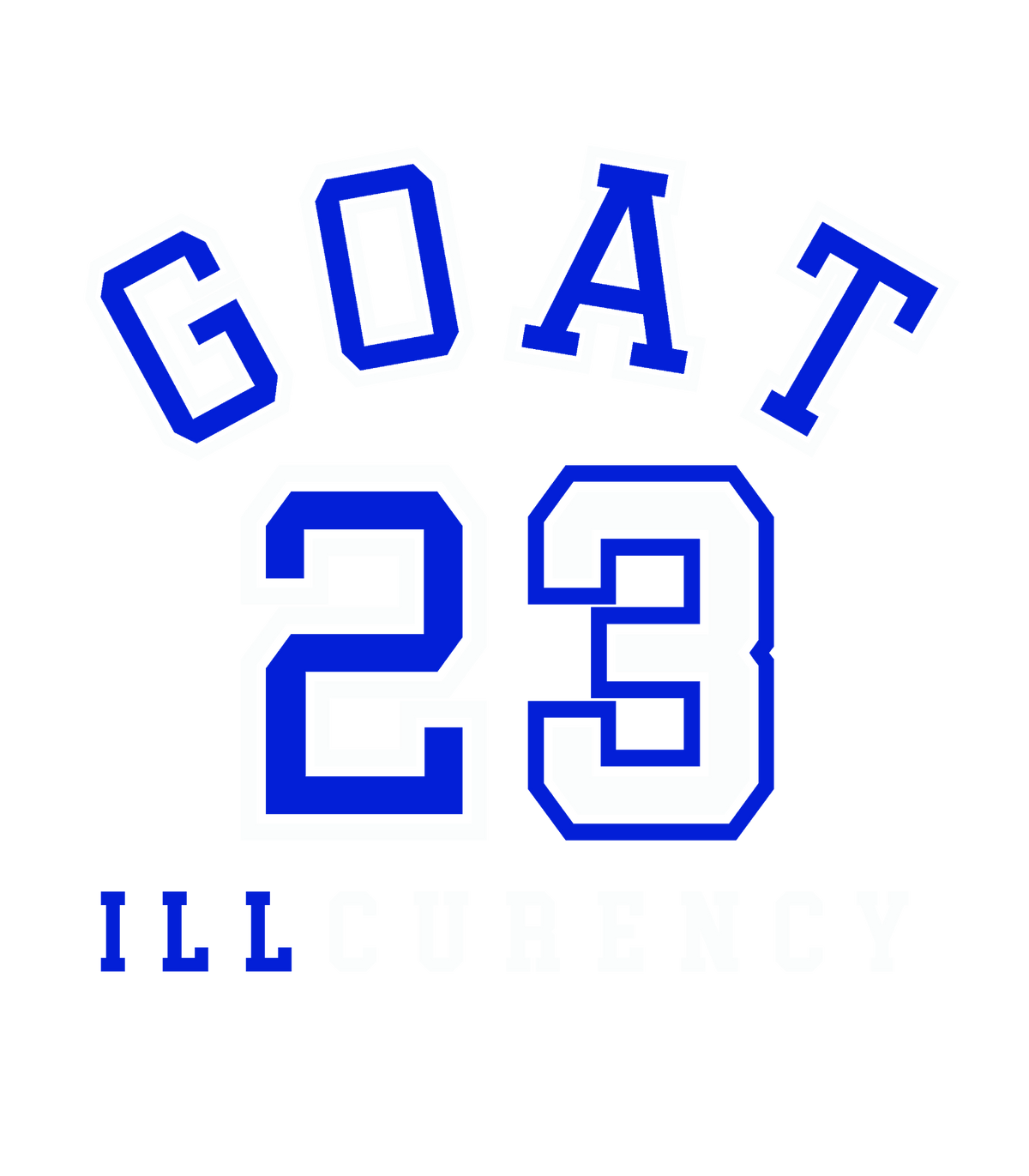 Air Jordan 2 Low Varsity Royal - Black T-Shirt (GOAT 23)