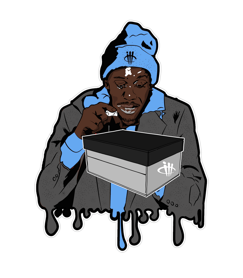 Air Jordan 1 "UNC Toe" | illcurrency White T-Shirt (UNCENSORED)