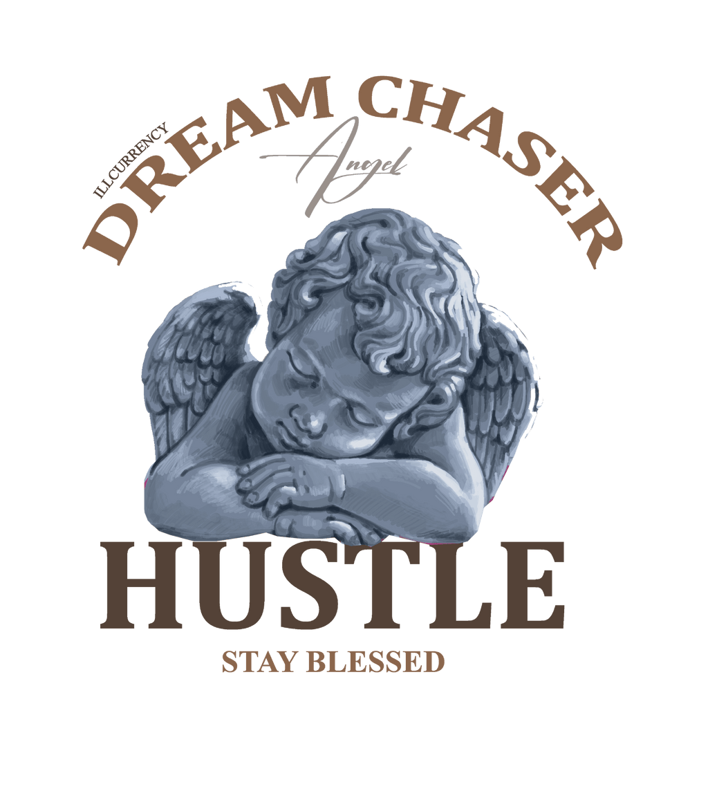 Air Jordan 3 "Palomino" | illcurrency Tan T-Shirt (Dream Chaser Angel)