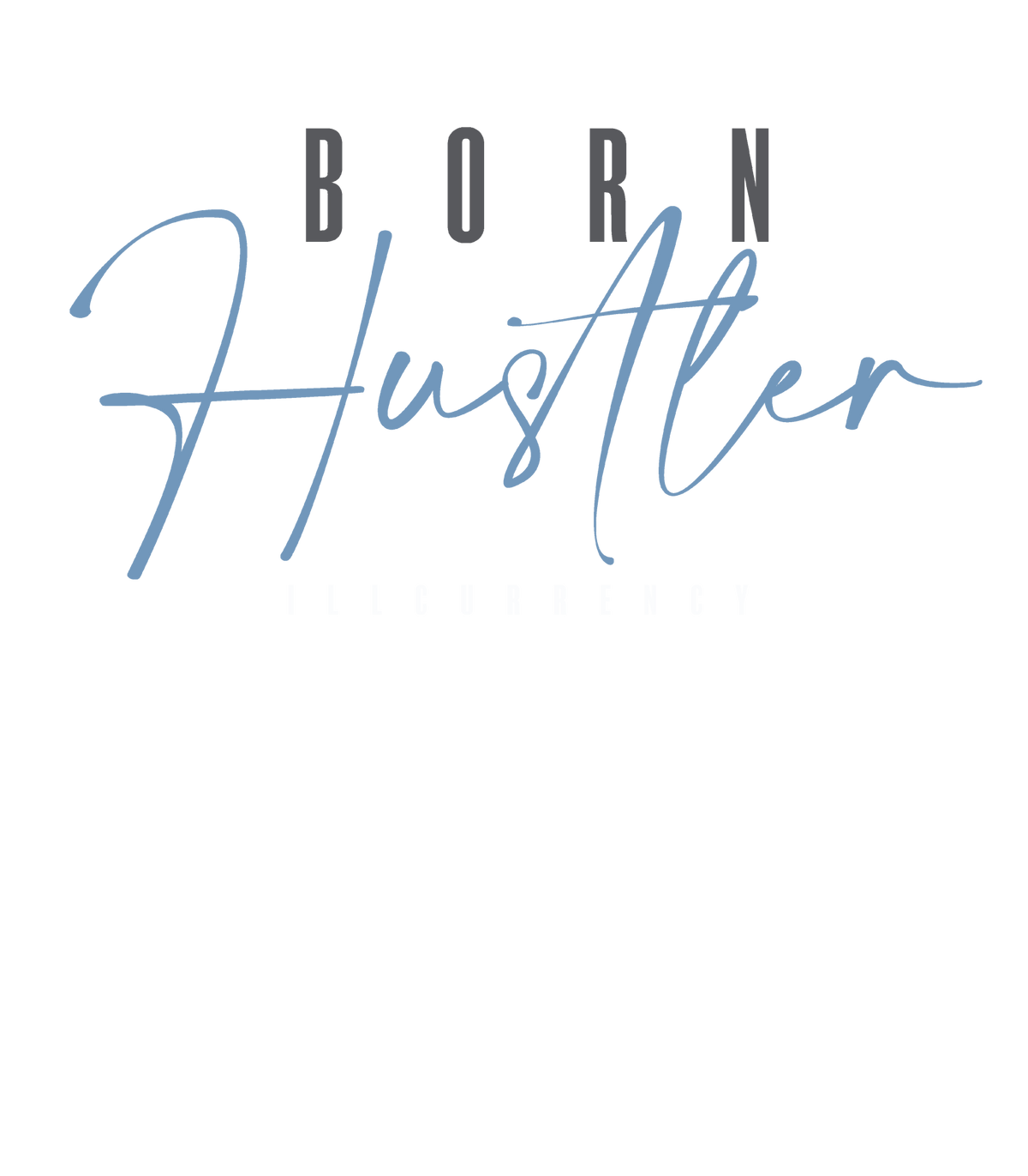 Air Jordan 7 “Chambray” | illcurrency Black T-Shirt (Born Hustler)