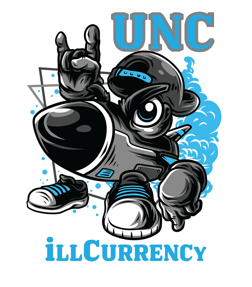 Air Jordan 1 "UNC Toe" | illcurrency White T-Shirt ROCKS) product image 1