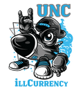 Air Jordan 1 "UNC Toe" | illcurrency Black T-Shirt ROCKS) product image 1