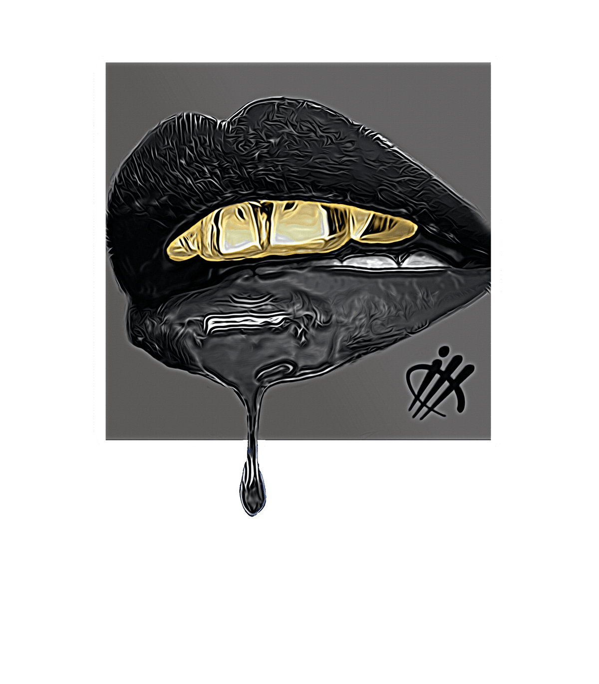 Nike Dunk Low "Panda" | ILLCURRENCY White T-Shirt (LIPSTICK) product image 1