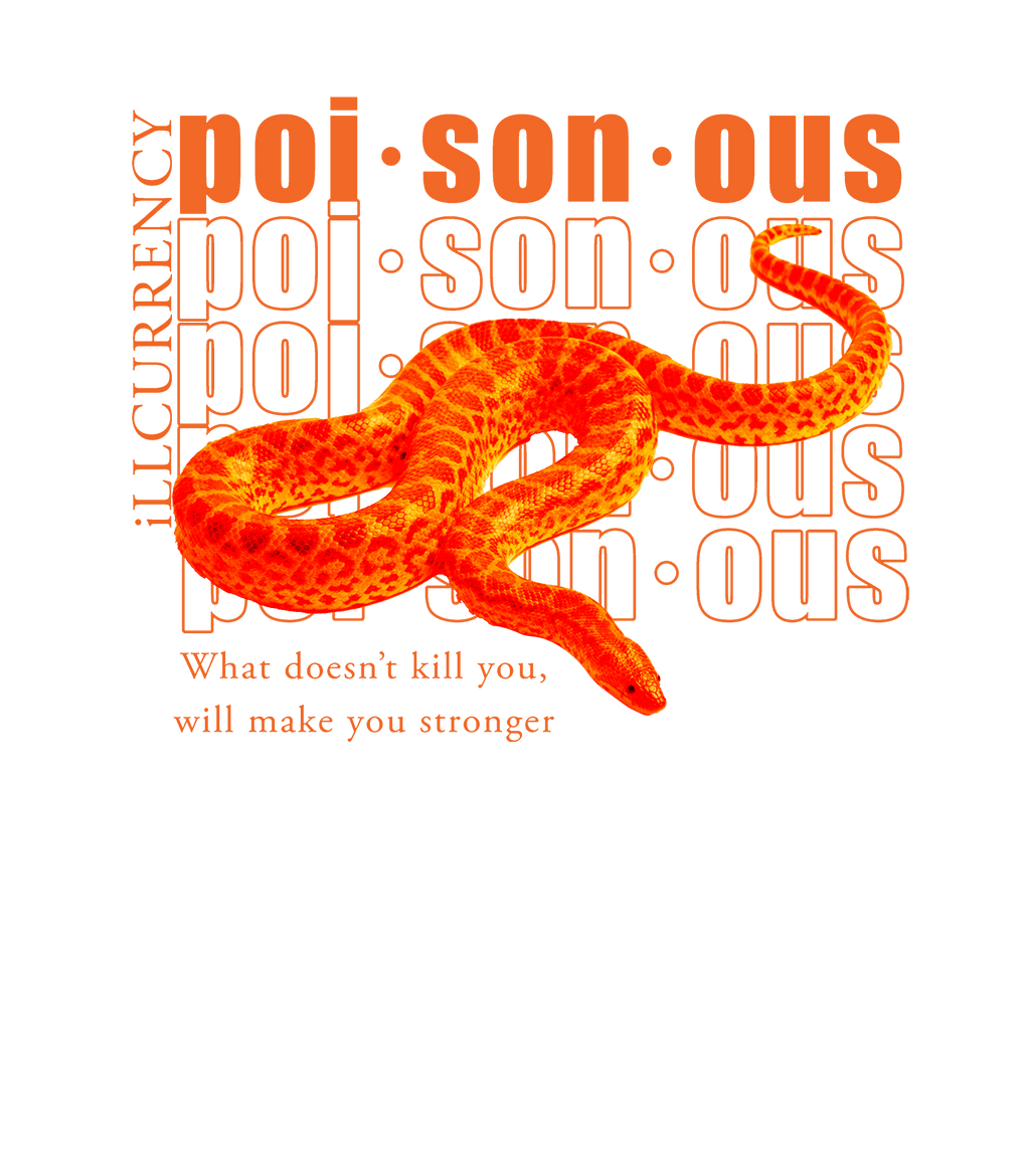 Air Jordan 12 Brilliant Orange - White T-Shirt (POISONOUS)