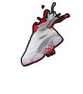 Air Jordan 13 Wolf Grey - White T-Shirt (SPLASH)