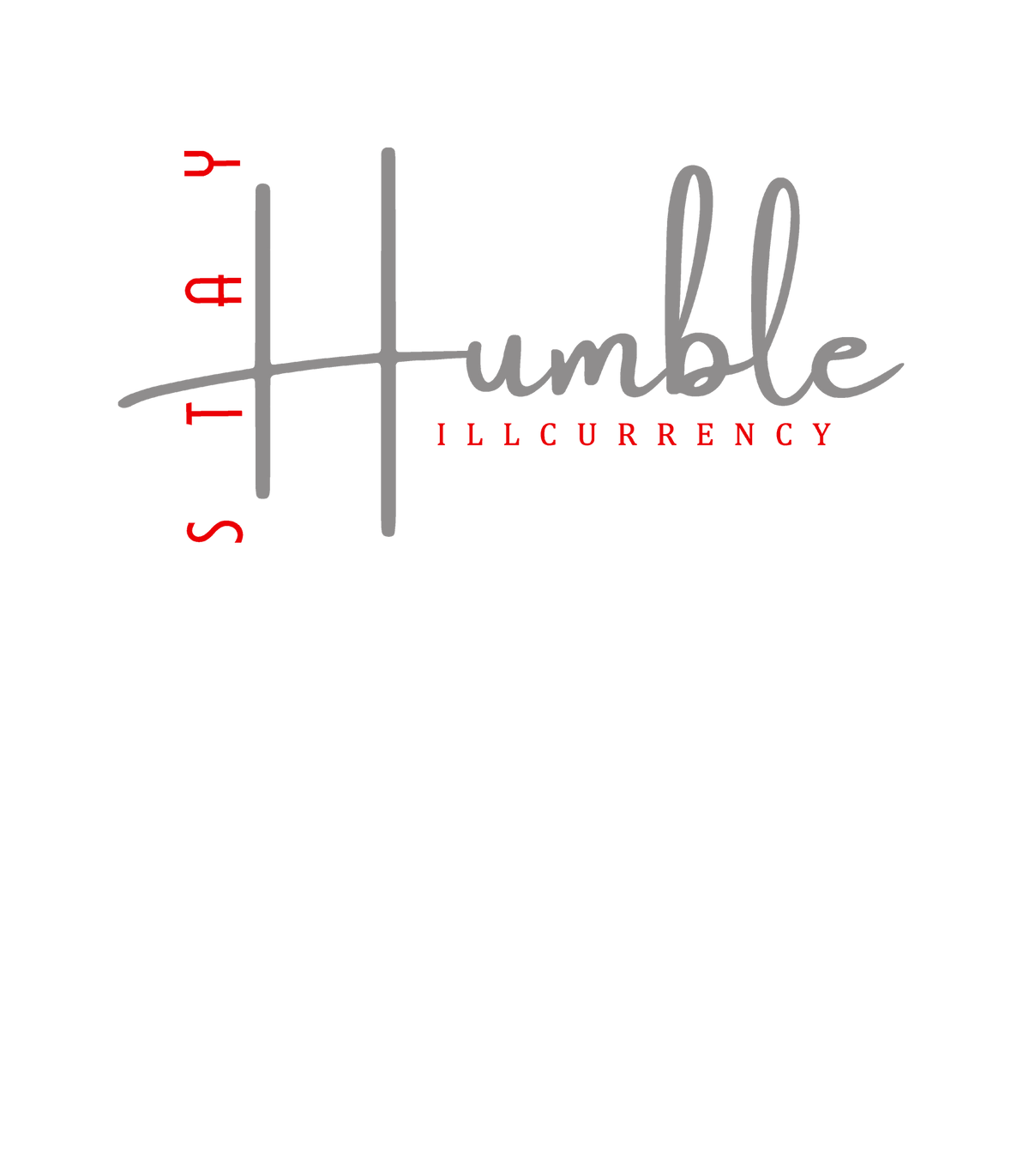 Air Jordan 13 Wolf Grey - White T-Shirt (Stay Humble)