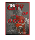 Air Jordan 4 "Red Cement" White T-Shirt (CITY OF THE GOAT)