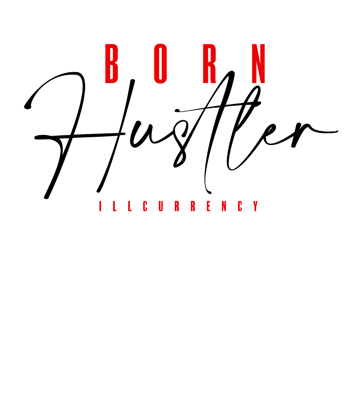 Air Jordan 4 "Red Cement" White T-Shirt (Born Hustler)