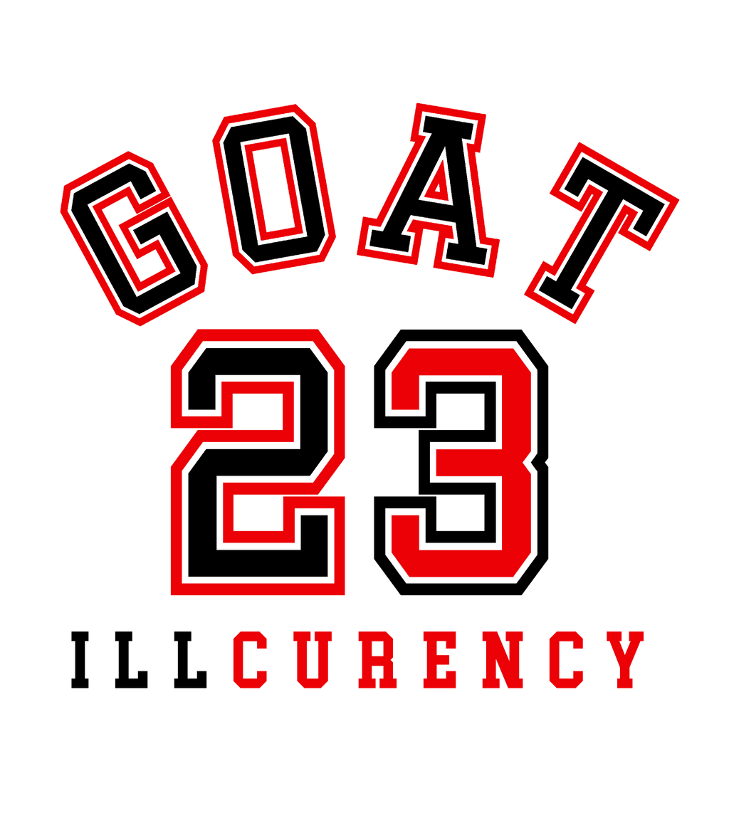 Air Jordan 4 "Red Cement" White T-Shirt (GOAT 23)