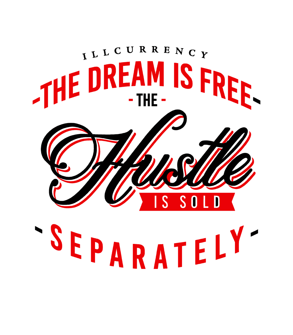 Air Jordan 4 "Red Cement" White T-Shirt (The dream is free)